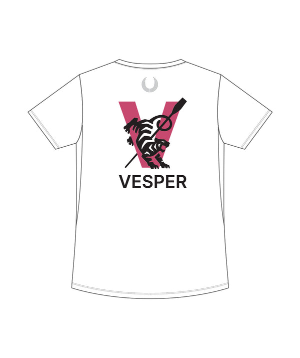 Women's Vesper Boat Club Performance T-Shirt SS - White