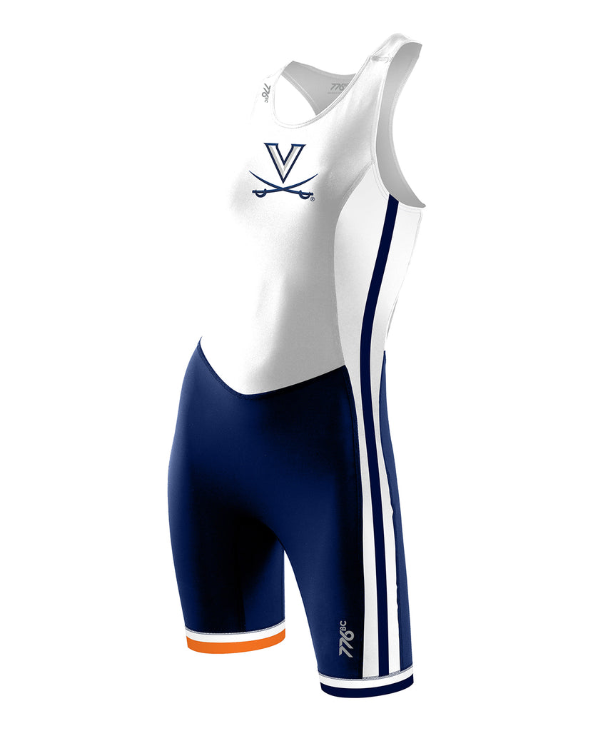 Women's University Of Virginia Pro Unisuit - Navy/White