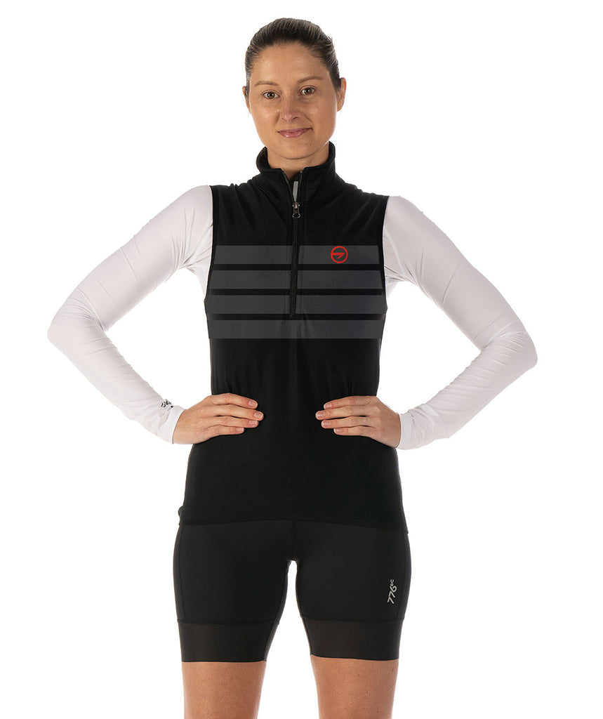 Women's Wintech Stratus Rowing Vest - Black