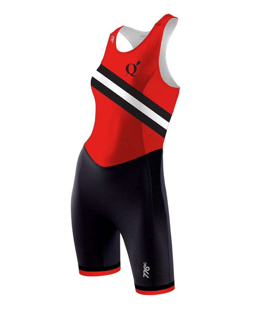 Women's Y Quad Cities Pro Unisuit - Red/White