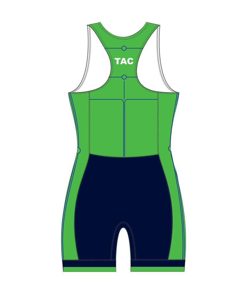 Women's Tampa Bay Athletic Club Motion Pro Unisuit - Green