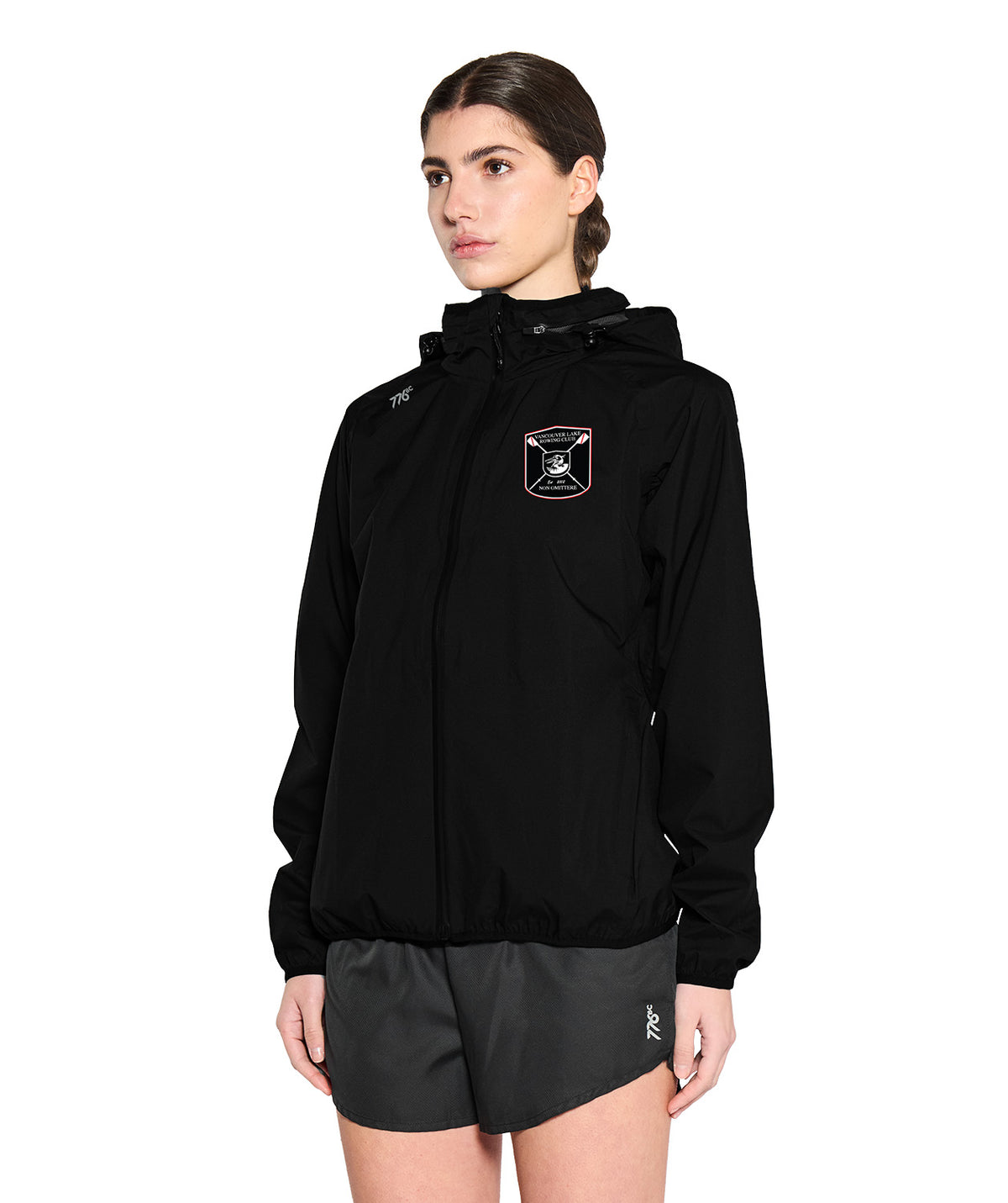 Women's Vancouver Lake Rowing Club Nimbus Rain Jacket - Black