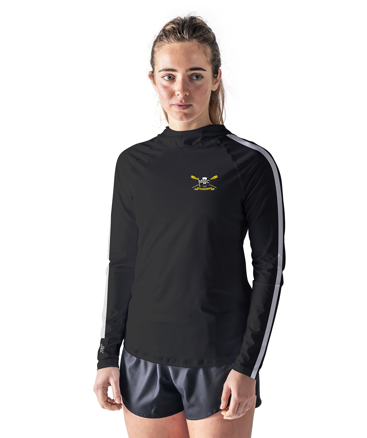 Women's Molesey Sun Hoodie LS - Black