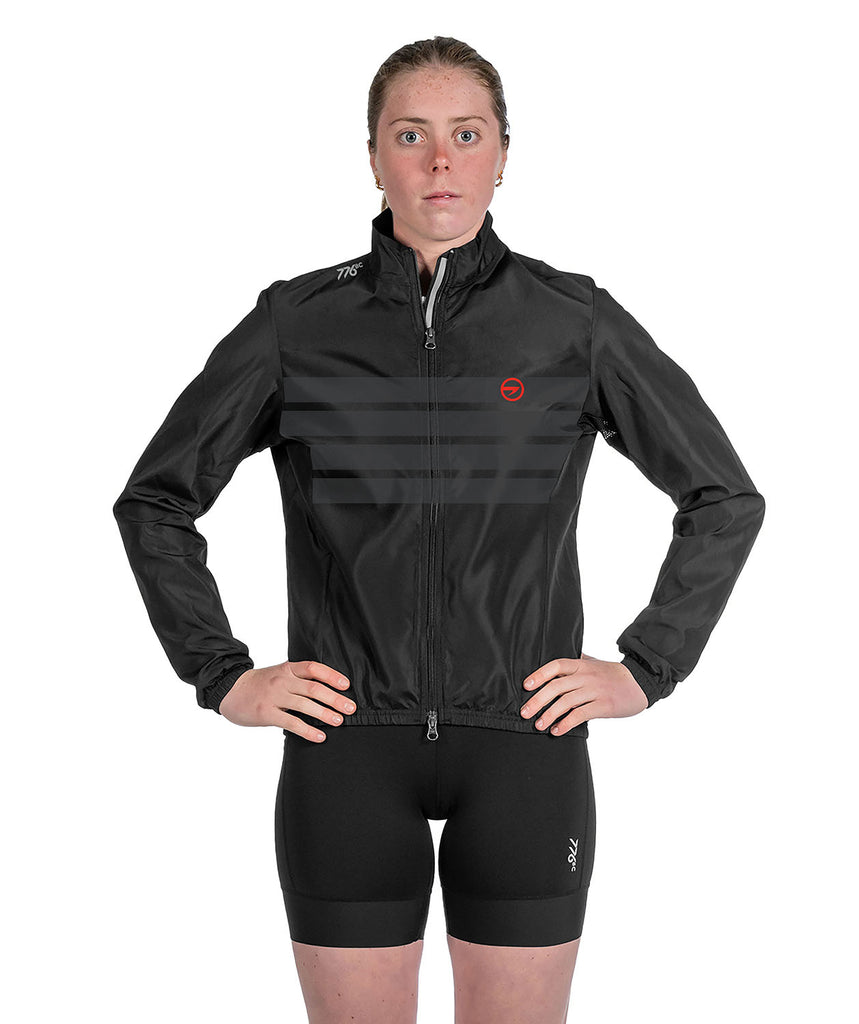 Women's Wintech Cirrostratus Wind Jacket - Black