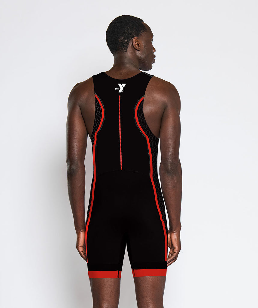 Men's Y Quad Cities Pro Unisuit - Black/Red