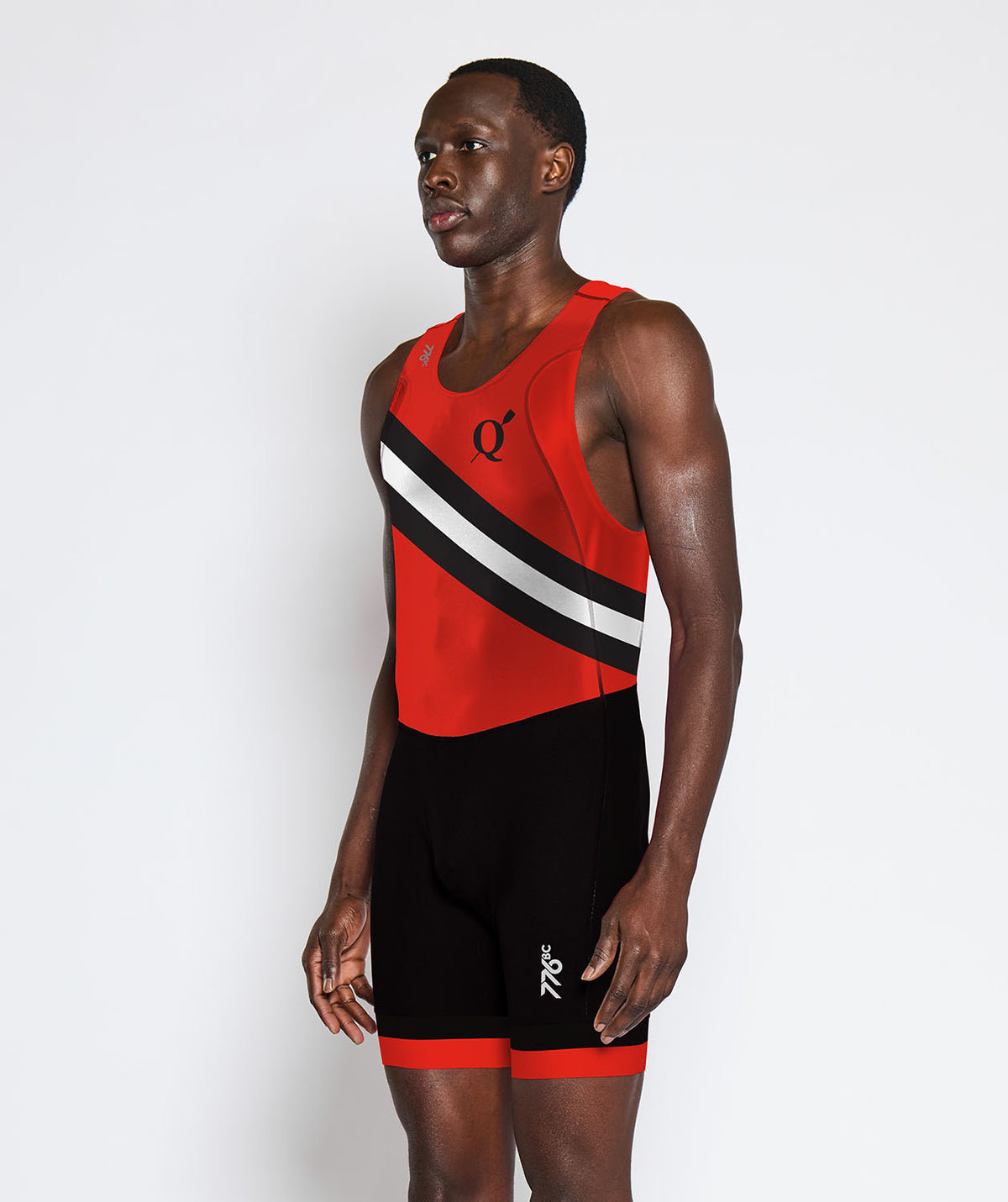 Men's Y Quad Cities Pro Unisuit - Red/White