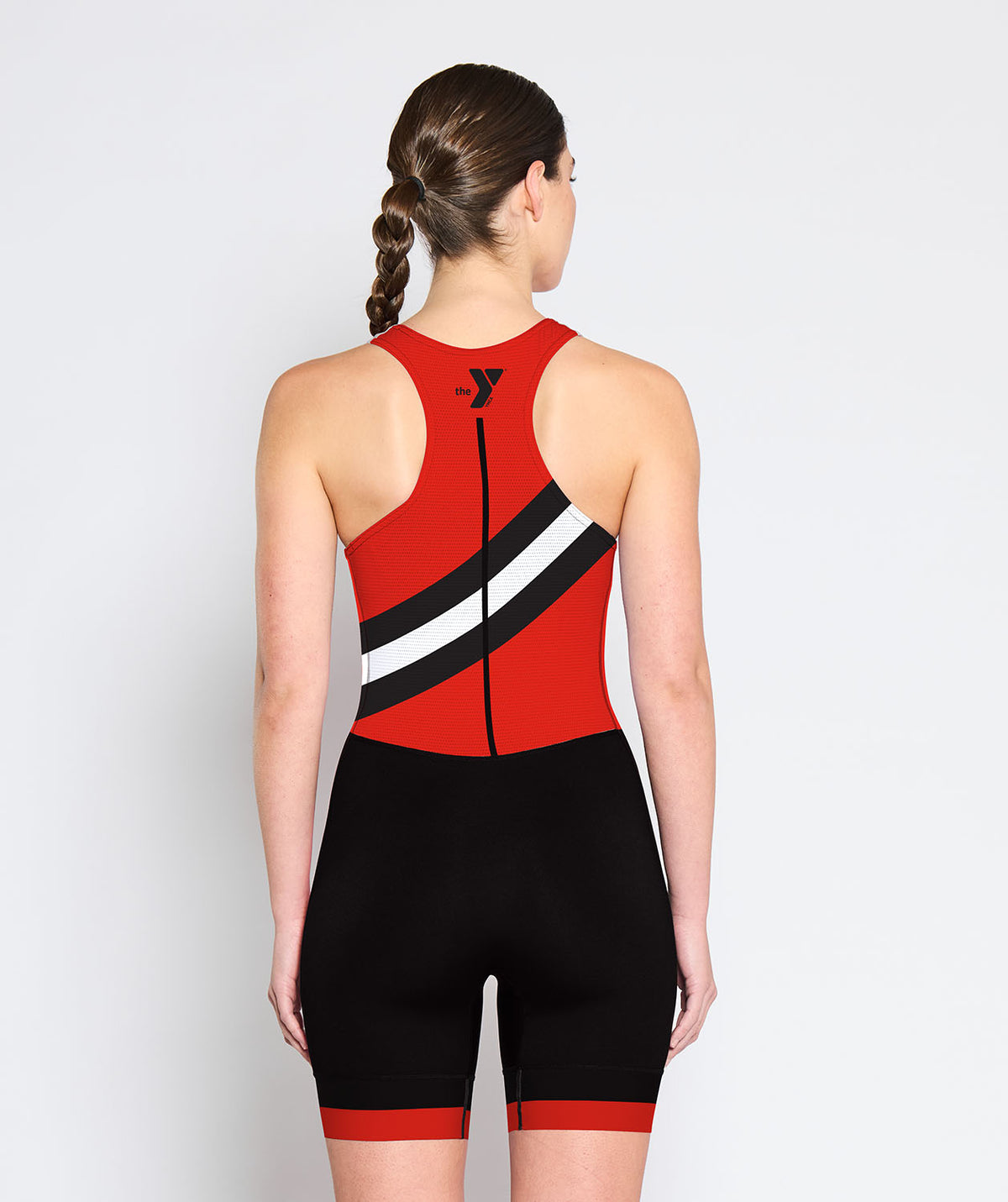 Women's Y Quad Cities Pro Unisuit - Red/White