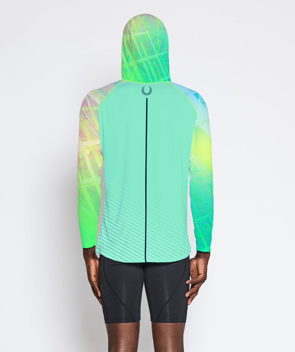 Men's 776BC X Mimi Summer Hoodie LS - Urban Neon