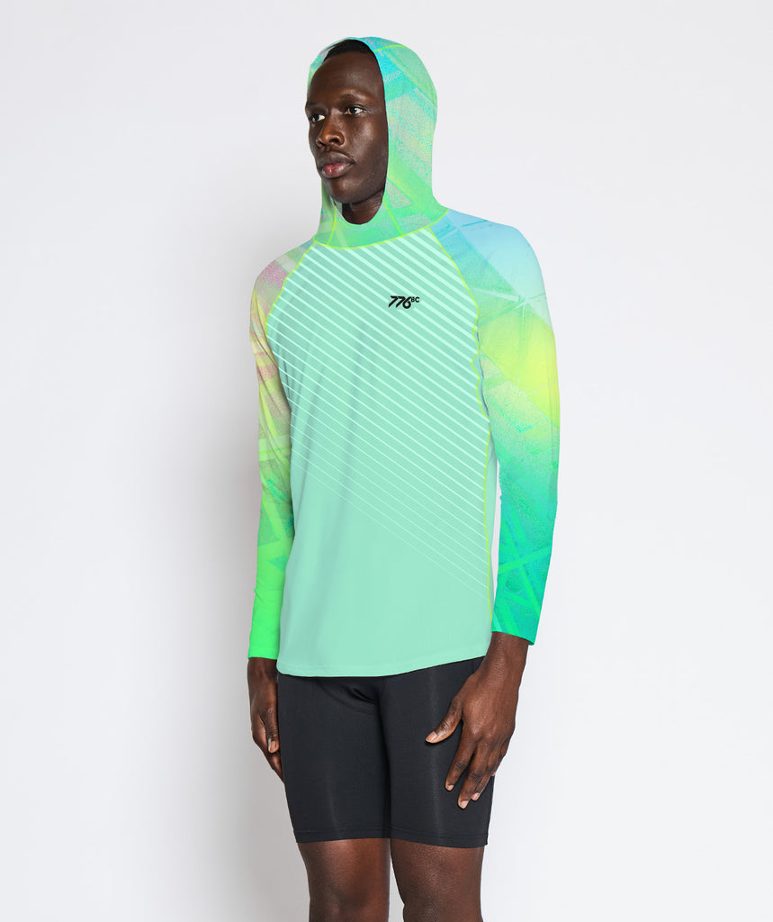 Men's 776BC X Mimi Summer Hoodie LS - Urban Neon