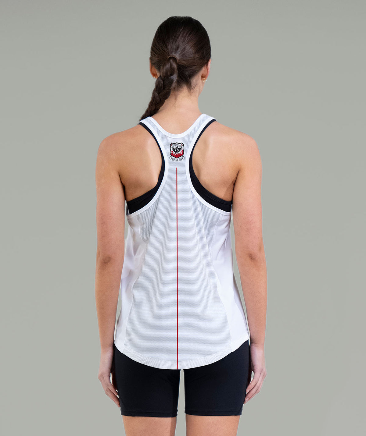 Women's Atlanta Rowing Performance Tank - White