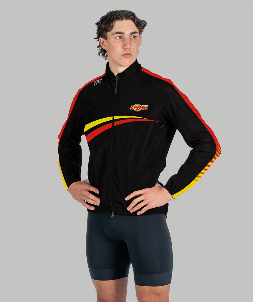 Men's Atomic Rowing Cirrostratus Wind Jacket - Black