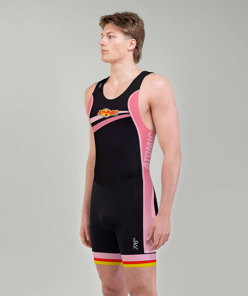Men's Atomic Rowing Pro Unisuit - Black/Pink
