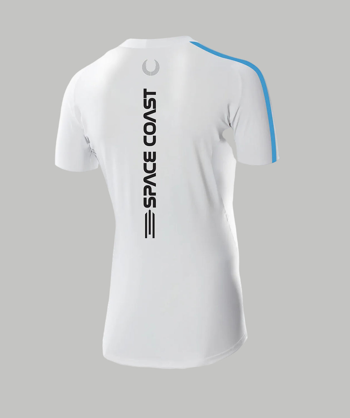 Men's Space Coast Crew Base Layer SS - White/Blue