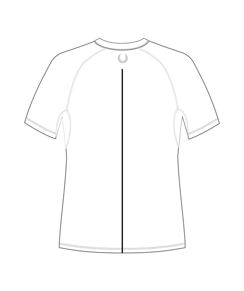 Men's Brunswick School Boat Club  Base Layer SS - White