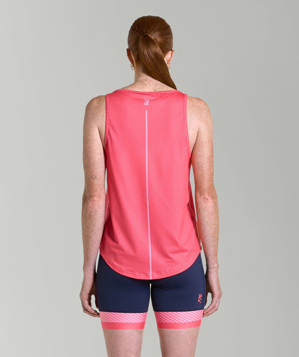 Women's Velocity Training Tank - Vivid Coral – 776BC USA Inc