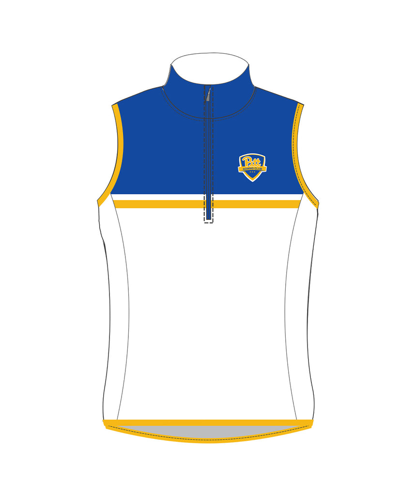 Women's University of Pittsburgh Stratus Rowing Vest - Navy/White