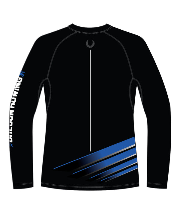 Men's Oregon Rowing Unlimited Base Layer LS - Black