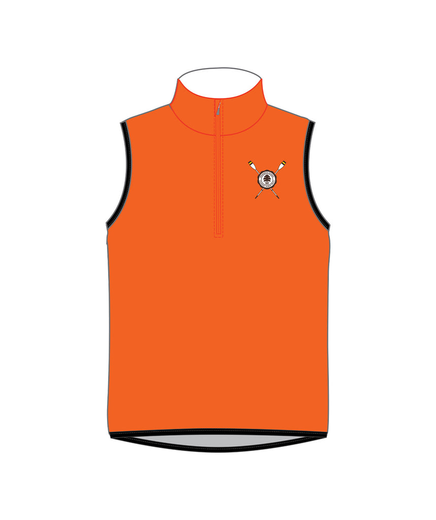 Men's Brunswick School Boat Club  Stratus Vest - High Vis Orange