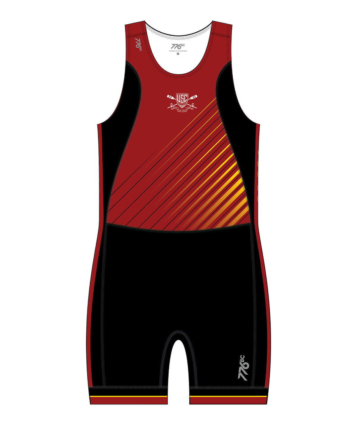 Men's USC Pro Unisuit - Red/Black