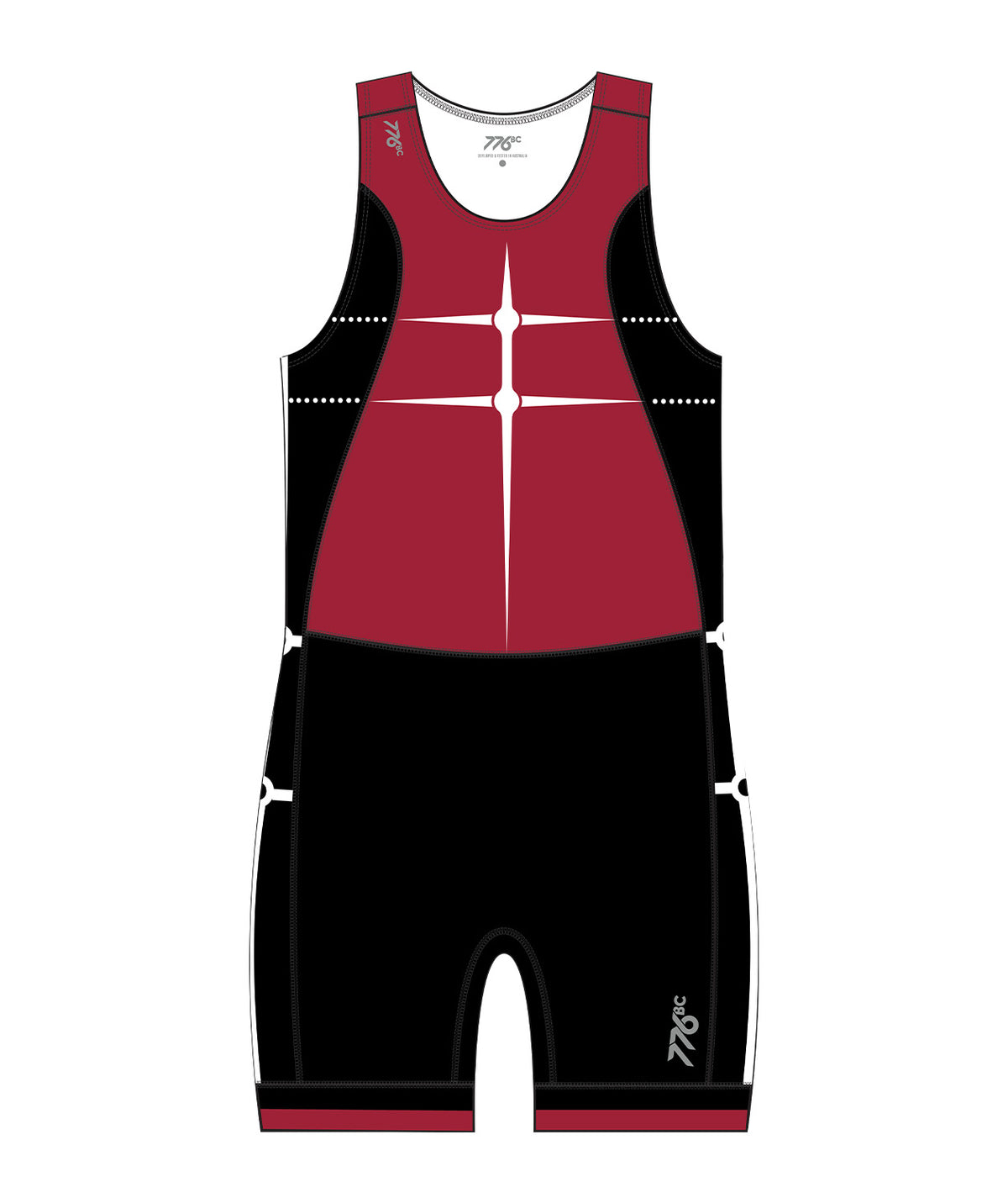 Men's Marlow Seniors Pro Unisuit - Red/Black