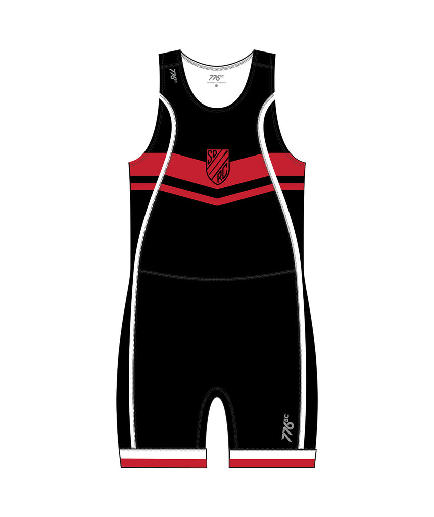 Men's San Diego Rowing Club Pro Unisuit - Black/Red