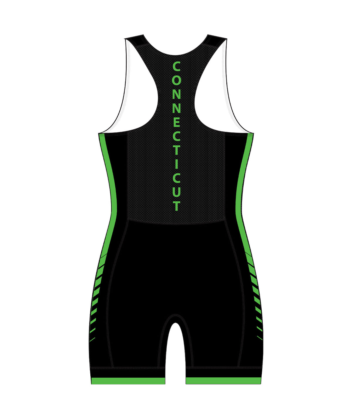 Women's Connecticut Pro Unisuit - Black/Green