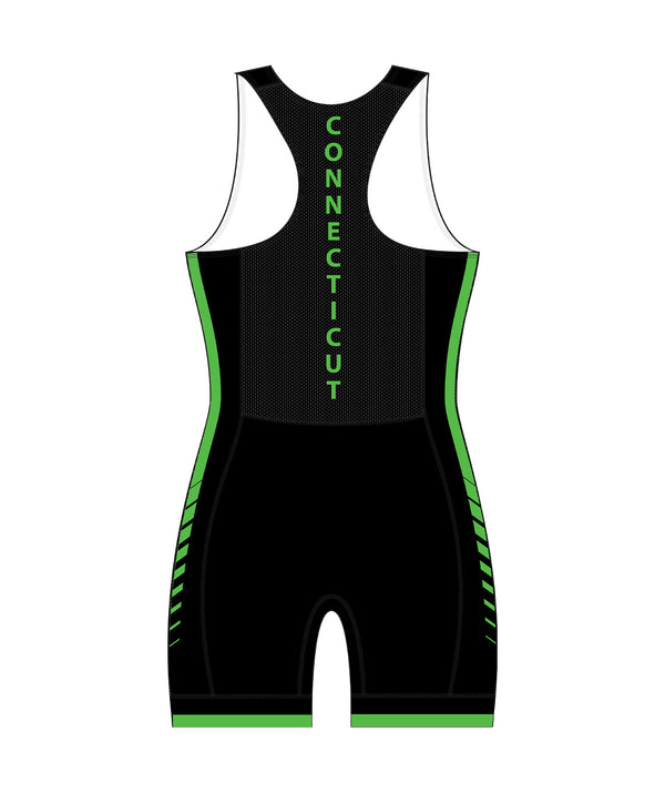 Women's Connecticut Pro Unisuit - Black/Green