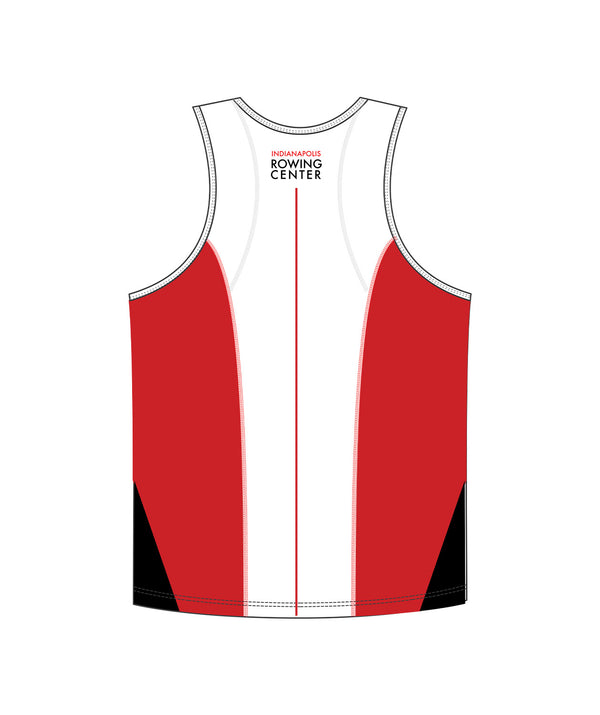 Men's Indianapolis Rowing Center Training Tank - White/Red