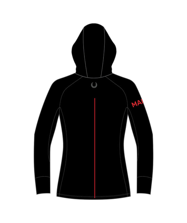 Women's Marin ¼ Zip Tech Fleece - Black