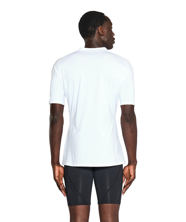 Men's Wreath Performance Base Layer SS - White