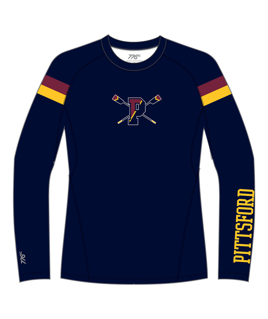 Men's Pittsford Crew LS Base Layer - Navy