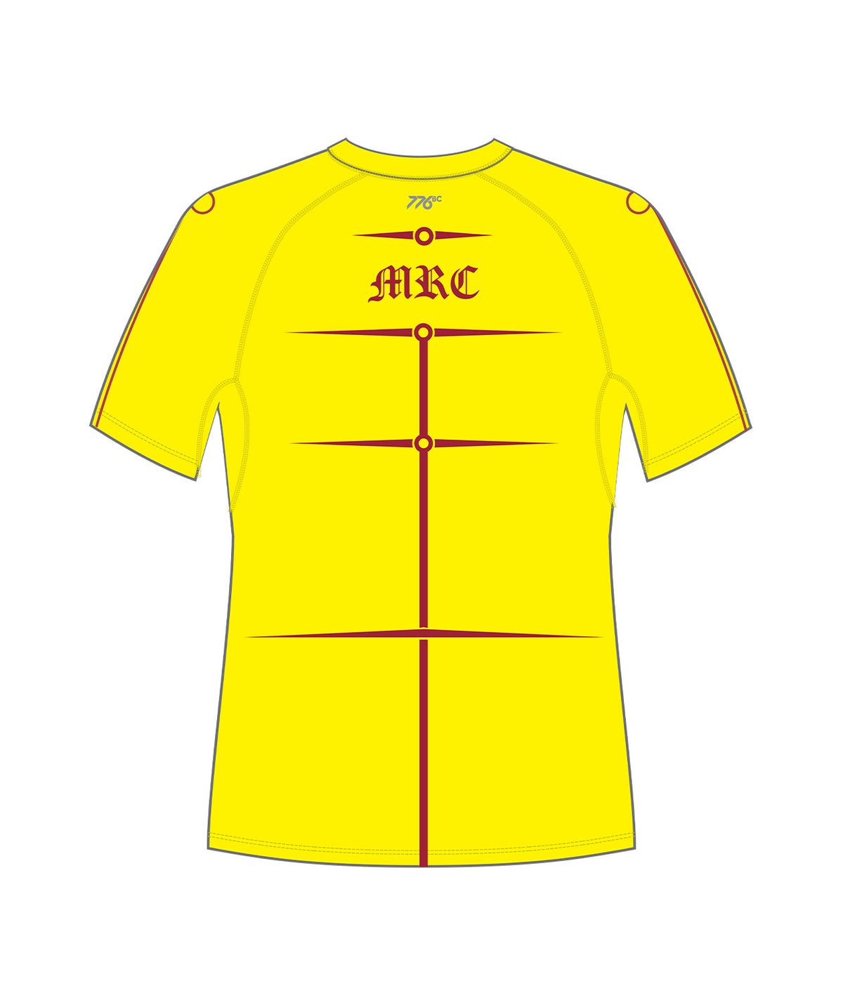 Men's Marlow Seniors Base Layer SS - Neon Yellow