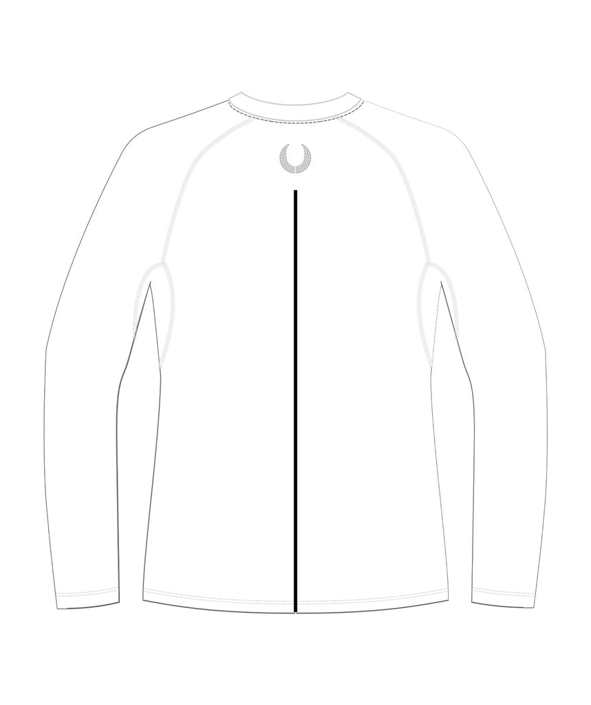 Men's Brunswick School Boat Club  Base Layer LS - White