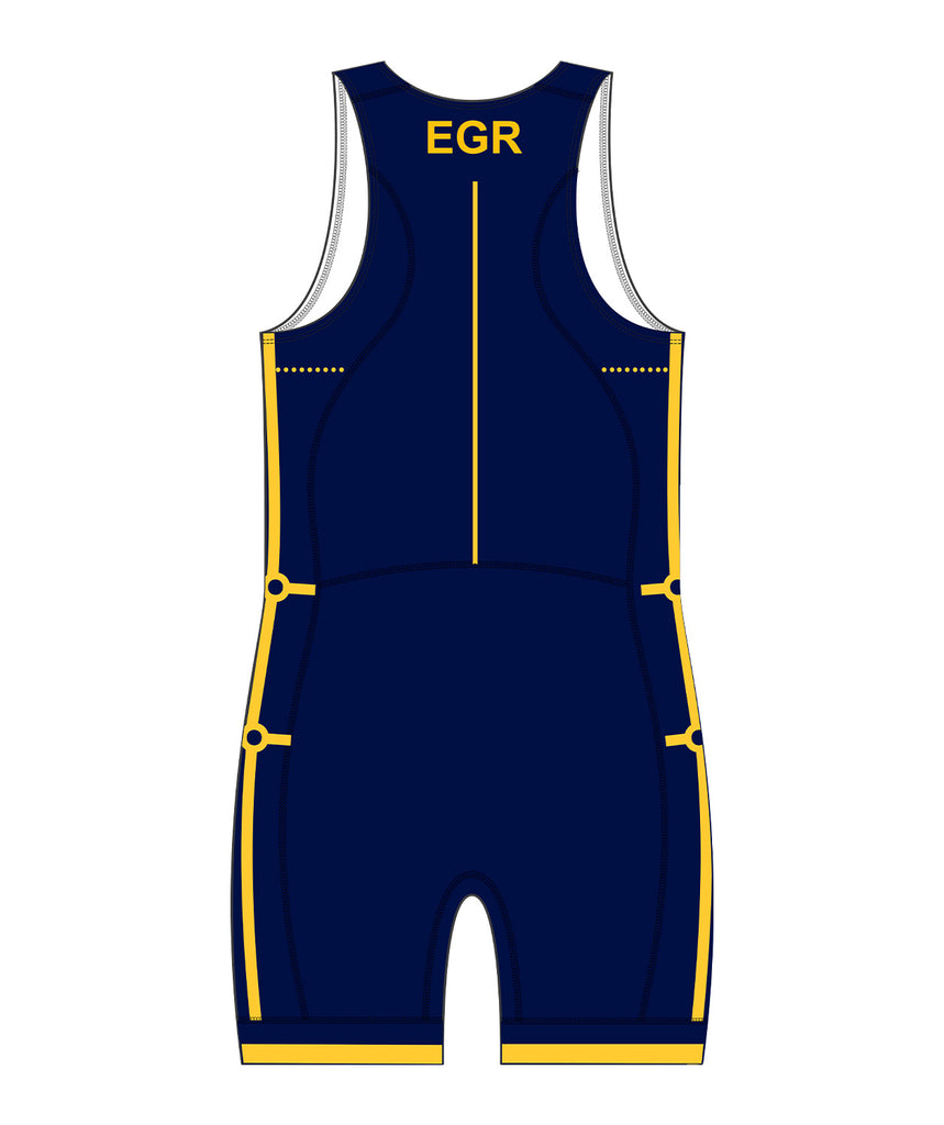 Men's East Grand Rapids Pro Unisuit - Navy/Yellow