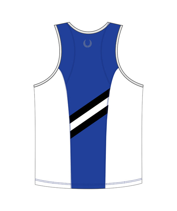 Men's Williamsburg Boat Club Performance Tank - Blue/White