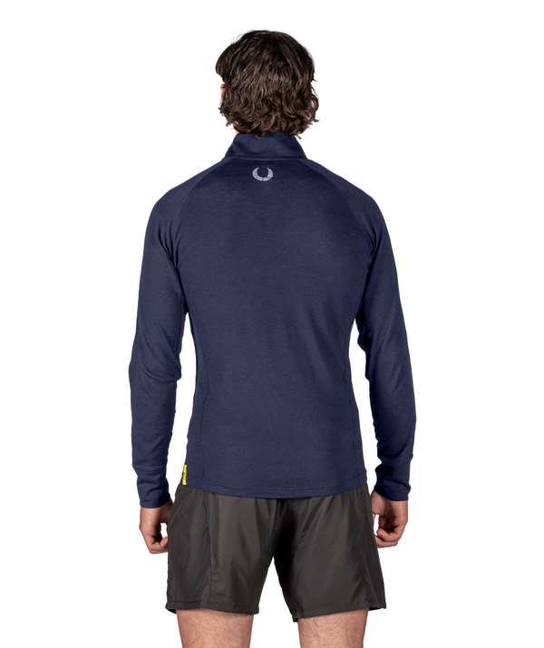 Men's USRowing Lifetime Member Pro-Merino 1/4 Zip - Navy