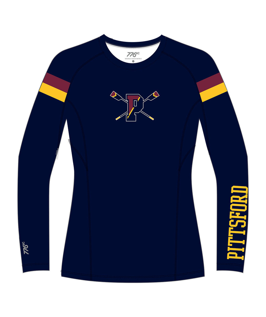 Women's Pittsford Crew LS Base Layer - Navy