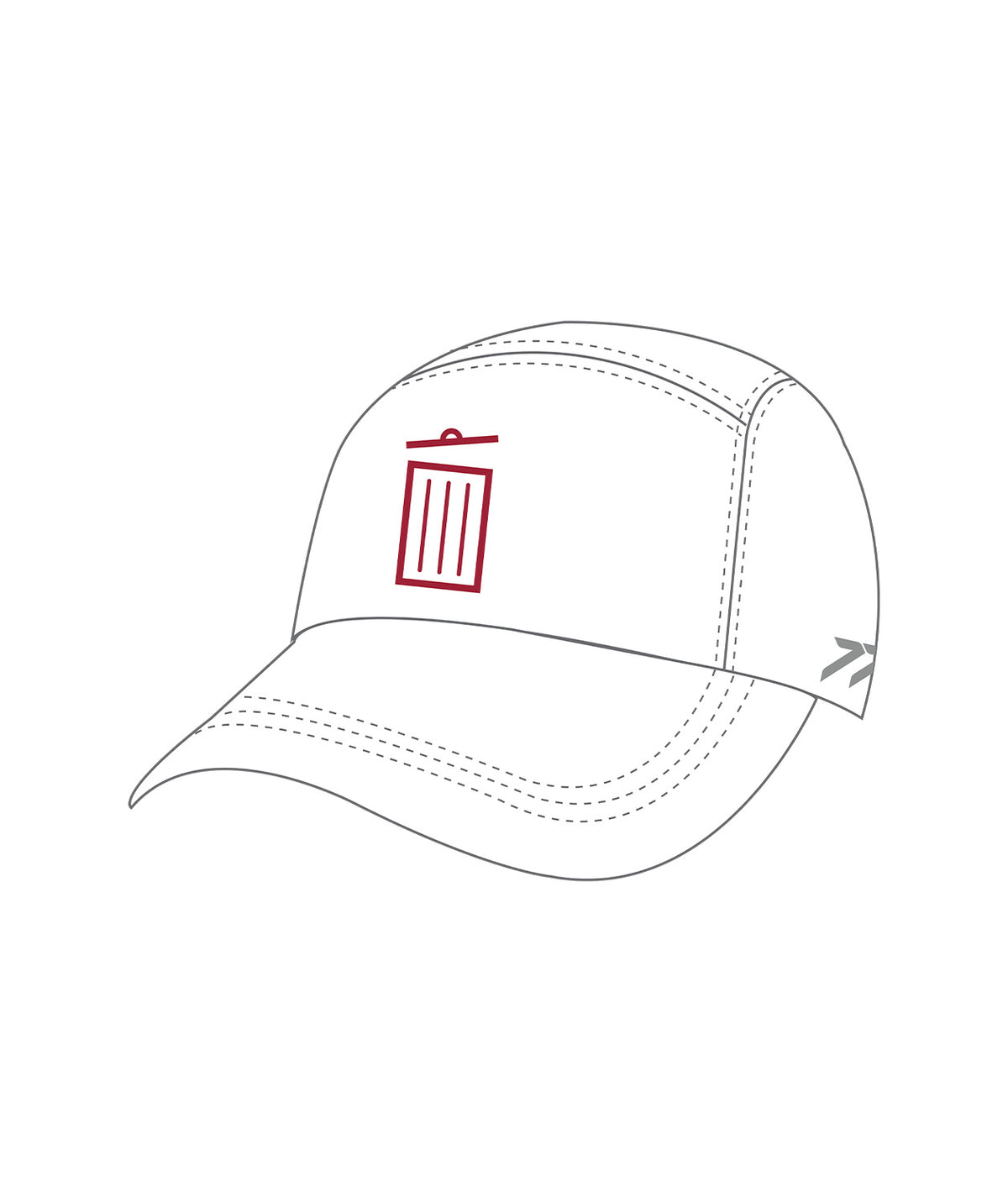 Unisex Marlow Seniors Race Cap - White