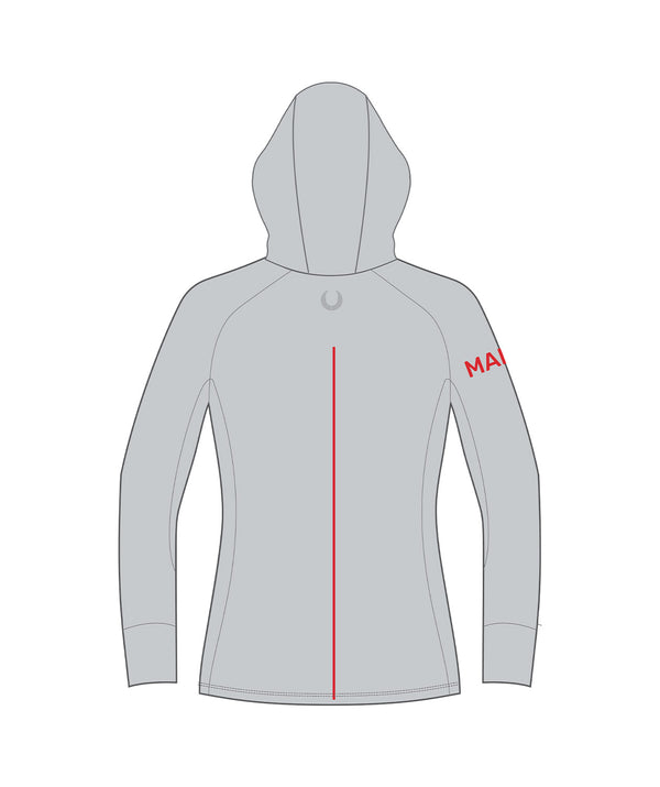 Women's Marin ¼ Zip Tech Fleece - Gray