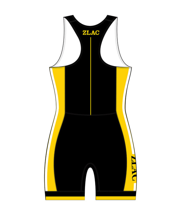 Women's ZLAC Pro Unisuit - Black/Yellow