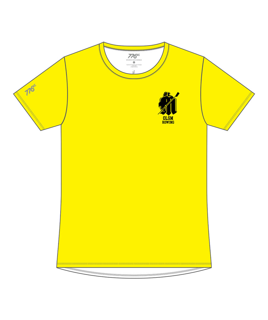 Women's Orchard Lakes Performance T-Shirt SS - Yellow