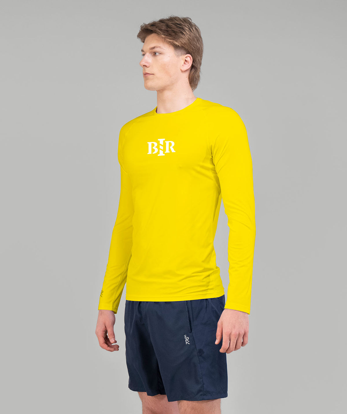 Men's Bainbridge Island Rowing Winter Base Layer LS - Neon Yellow