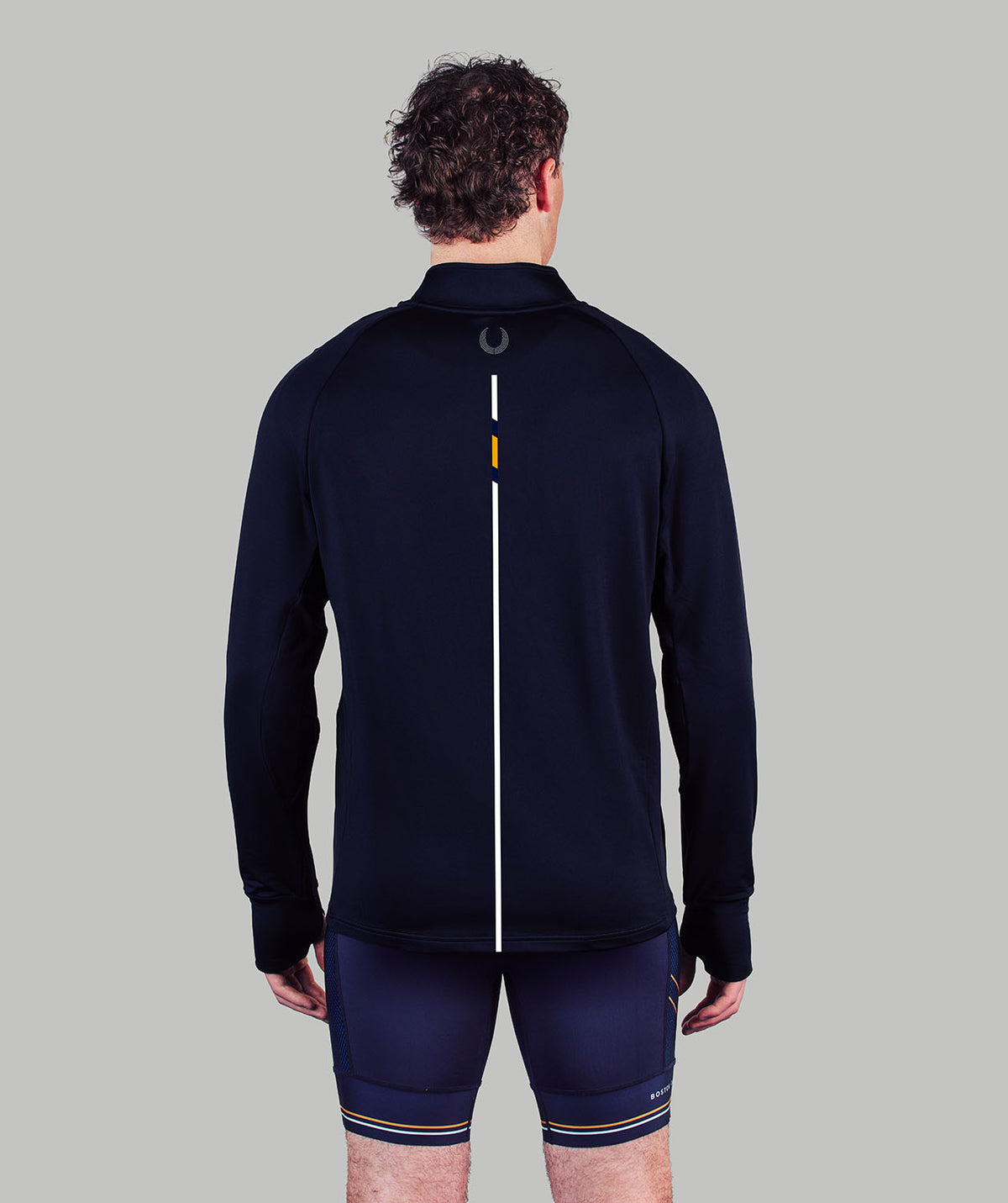 Men's Bainbridge Island Rowing Training Quarter Zip - Navy