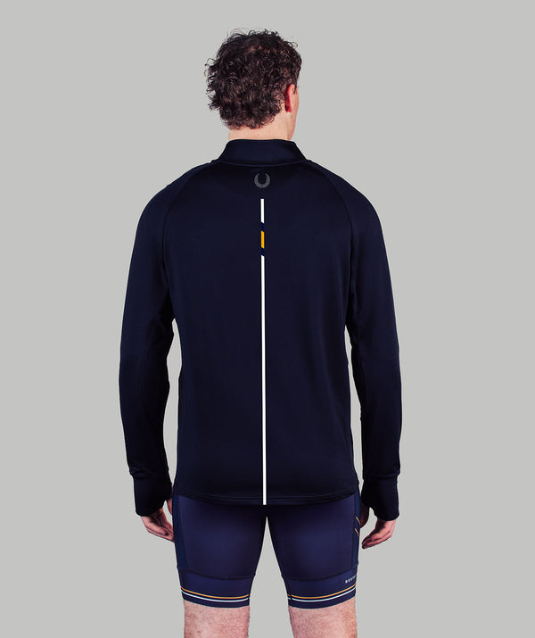 Men's Bainbridge Island Rowing Training Quarter Zip - Navy