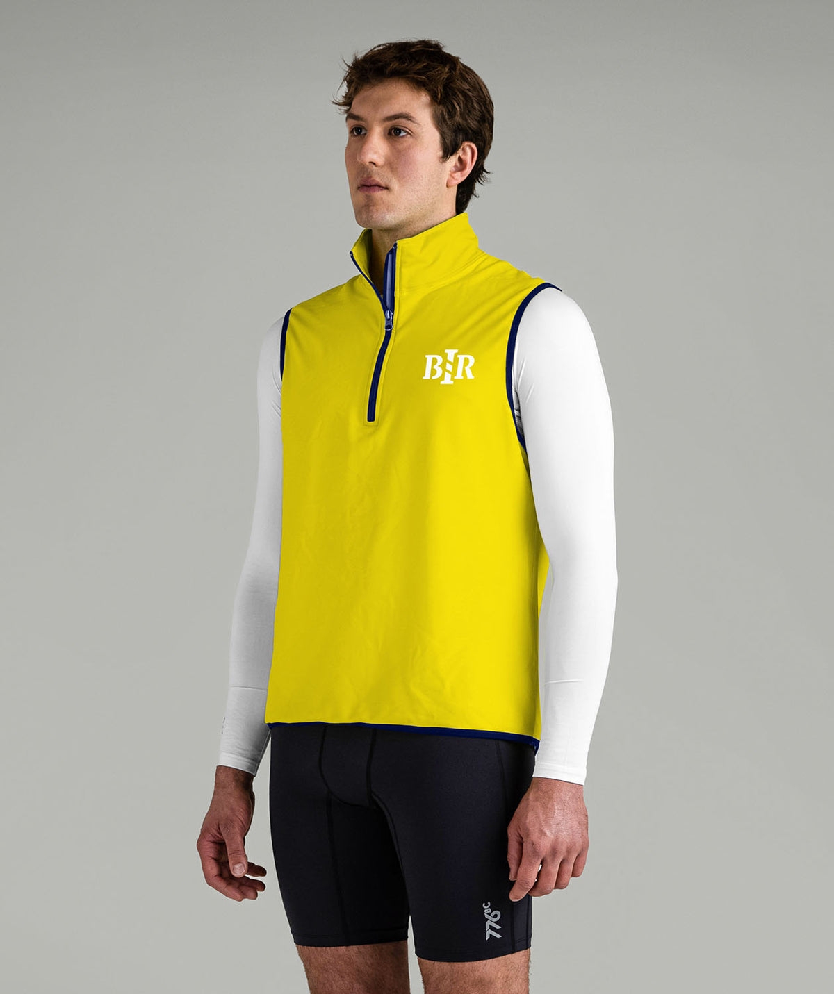 Men's Bainbridge Island Rowing Stratus Vest - Neon Yellow