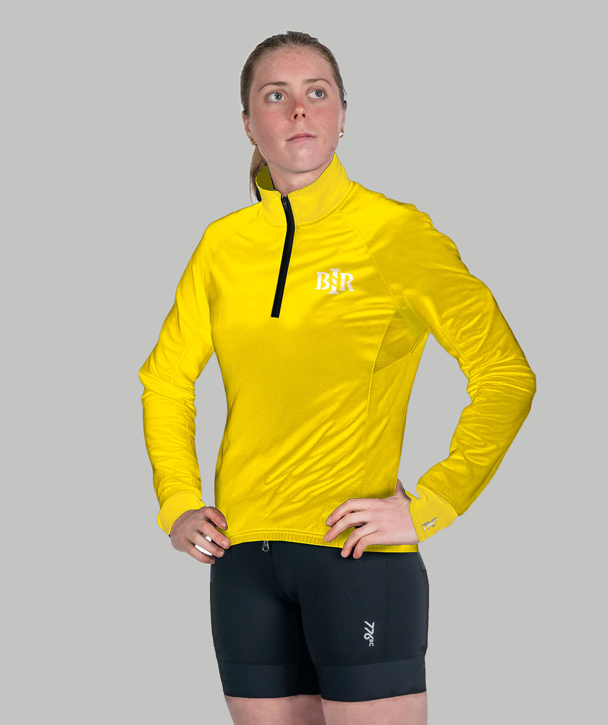 Women's Bainbridge Island Rowing Shield Jacket - Neon Yellow
