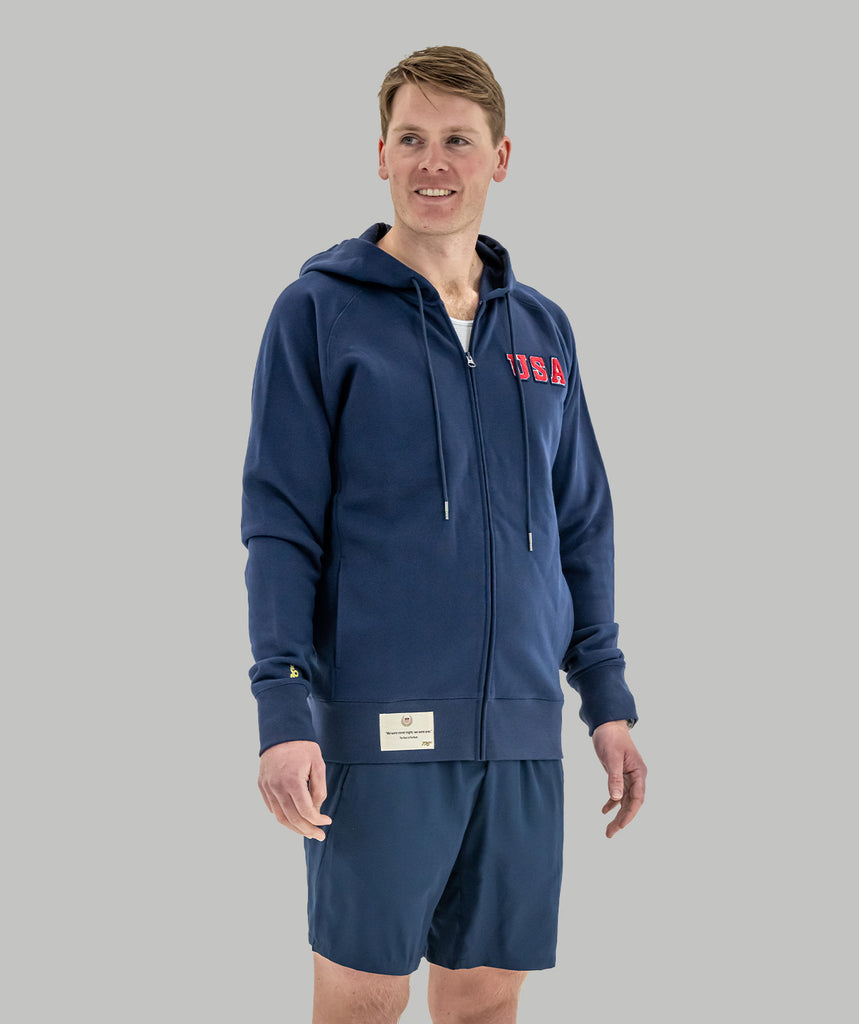 Men's 776BC x Boys in the Boat Zip Hoodie - Navy
