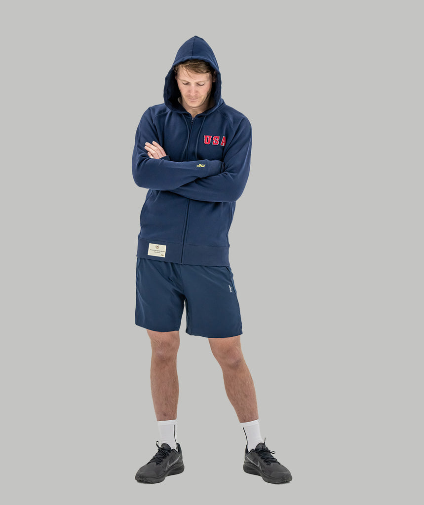 Men's 776BC x Boys in the Boat Zip Hoodie - Navy