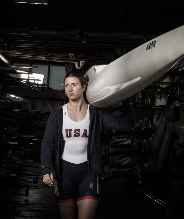 Women's 776BC x Boys in the Boat Zip Hoodie - Navy