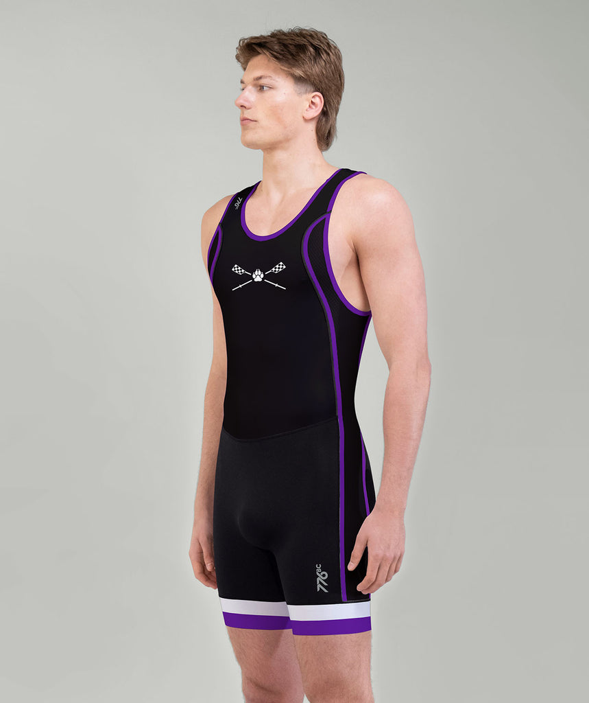 Men's Boston Latin School Pro Unisuit - Black/Purple